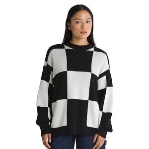 Vans Checkered Sweater Size Medium